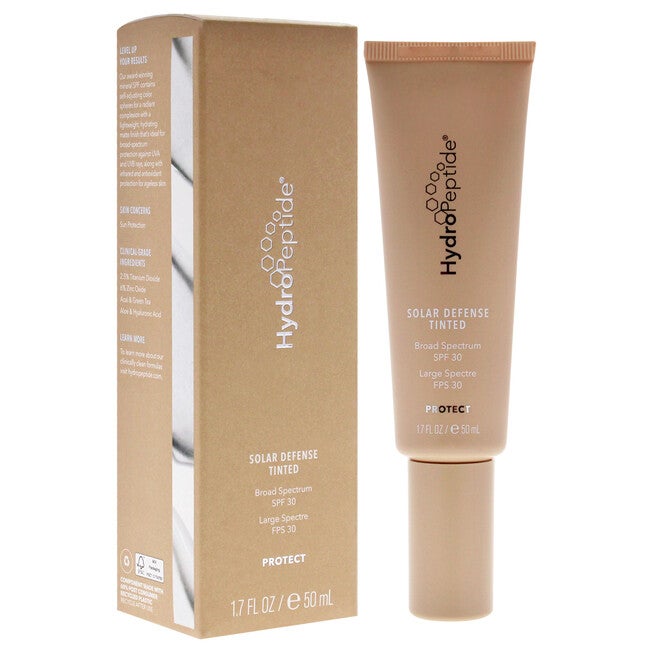Solar Defense Tinted SPF 30 by Hydropeptide for Unisex - 1.7 oz Sunscreen, NA, alternate image number null