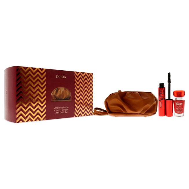 Vamp! Sexy Lashes and Vamp! Nail Polish Set by Pupa Milano for Women - 3 Pc Set, , alternate image number null