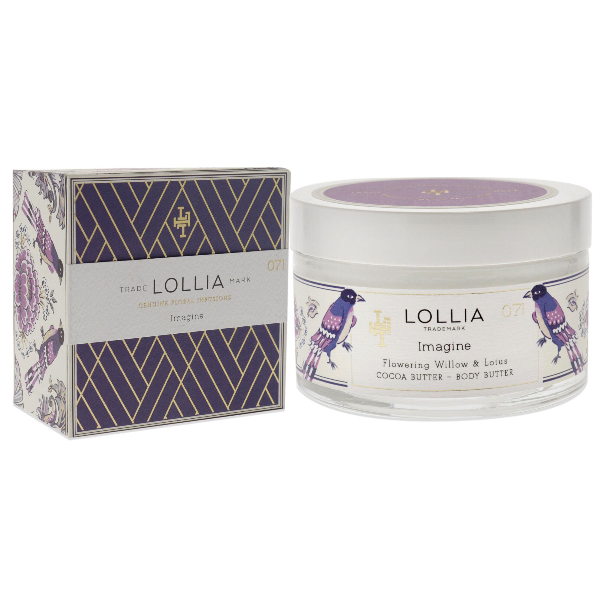 Imagine Body Butter by Lollia for Unisex - 5.5 oz Moisturizer, See Description, alternate image number 2