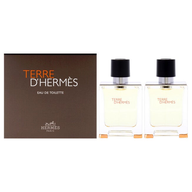 Terre DHermes by Hermes for Men - 2 Pc Gift Set 2 x 1.6oz EDT Spray, NA, hi-res image number null