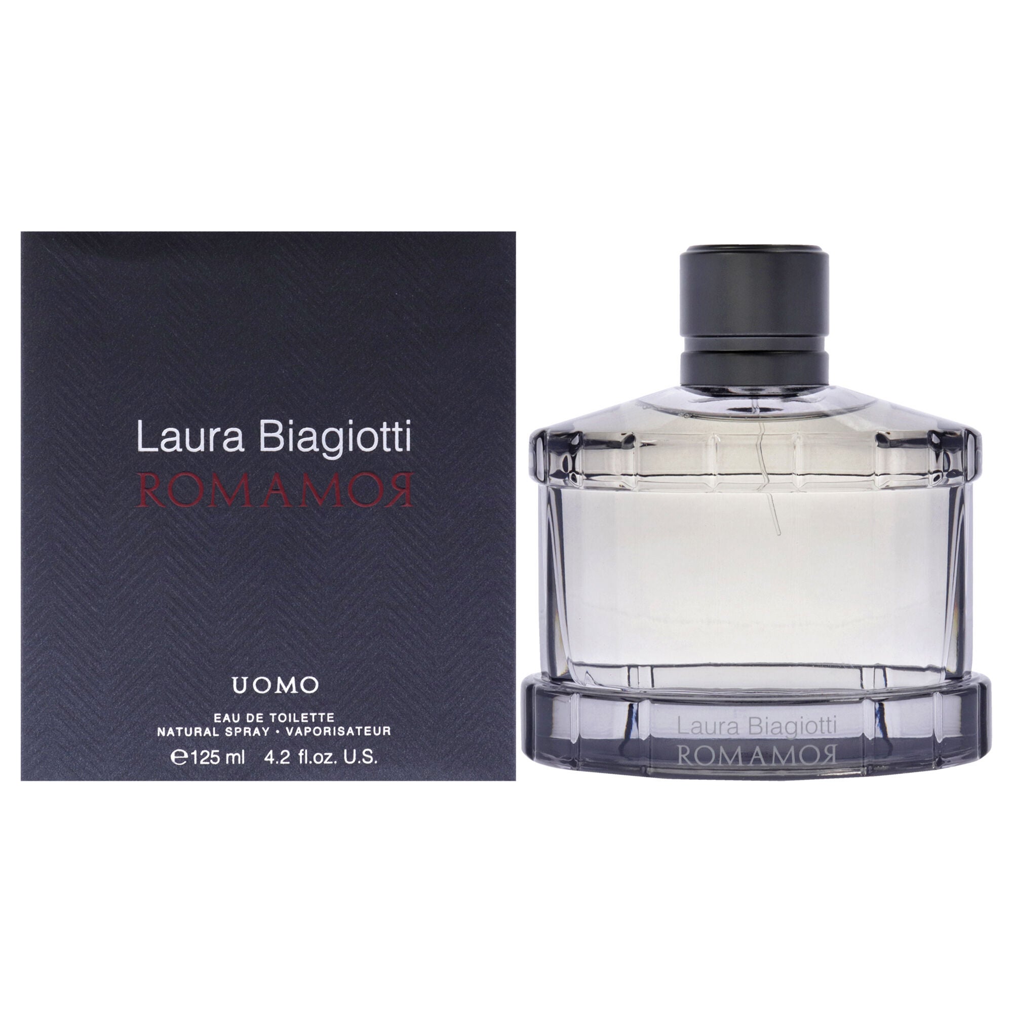Romamor Uomo by Laura Biagiotti for Men - 4.2 oz EDT Spray, See Description, hi-res image number 0
