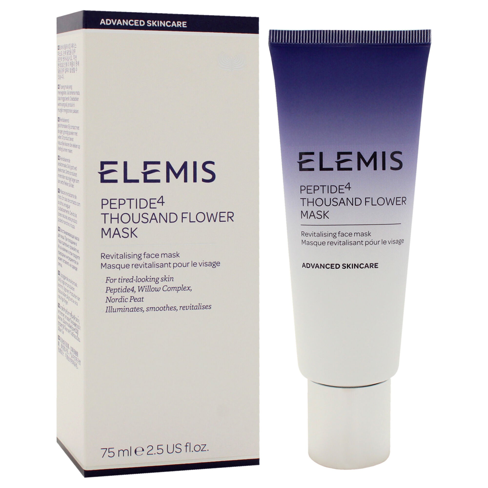Peptide4 Thousand Flower Mask by Elemis for Women - 2.5 oz Mask, See Description, alternate image number 2