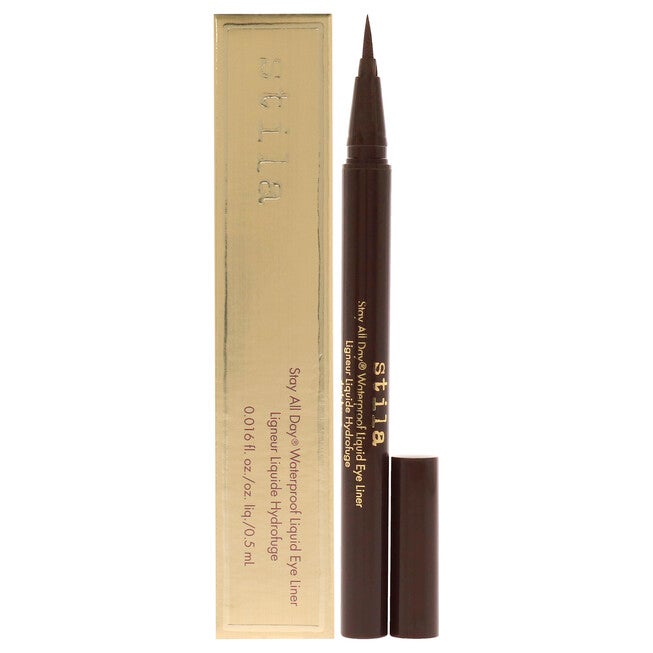 Stay All Day Waterproof Liquid Eye Liner - Dark Brown by Stila for Women - 0.016 oz Eyeliner, See Description, hi-res image number null