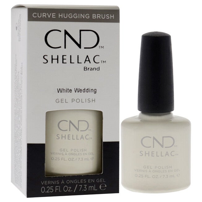 Shellac Nail Polish - White Wedding by CND for Women - 0.25 oz Nail Polish, NA, alternate image number null