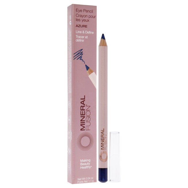 Eye Liner Pencil - Azure by Mineral Fusion for Women - 0.04 oz Eyeliner, NA, alternate image number null