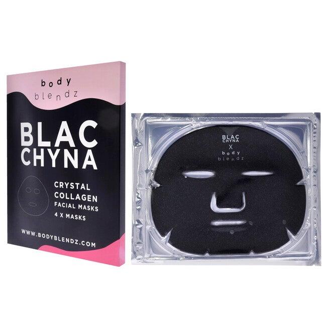 Crystal Collagen Facial Mask by BodyBlendz for Women - 4 Pc Mask, NA, alternate image number null