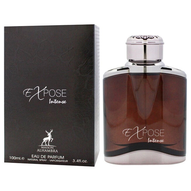 Expose Intense by Maison Alhambra for Men - 3.4 oz EDP Spray, See Description, alternate image number null