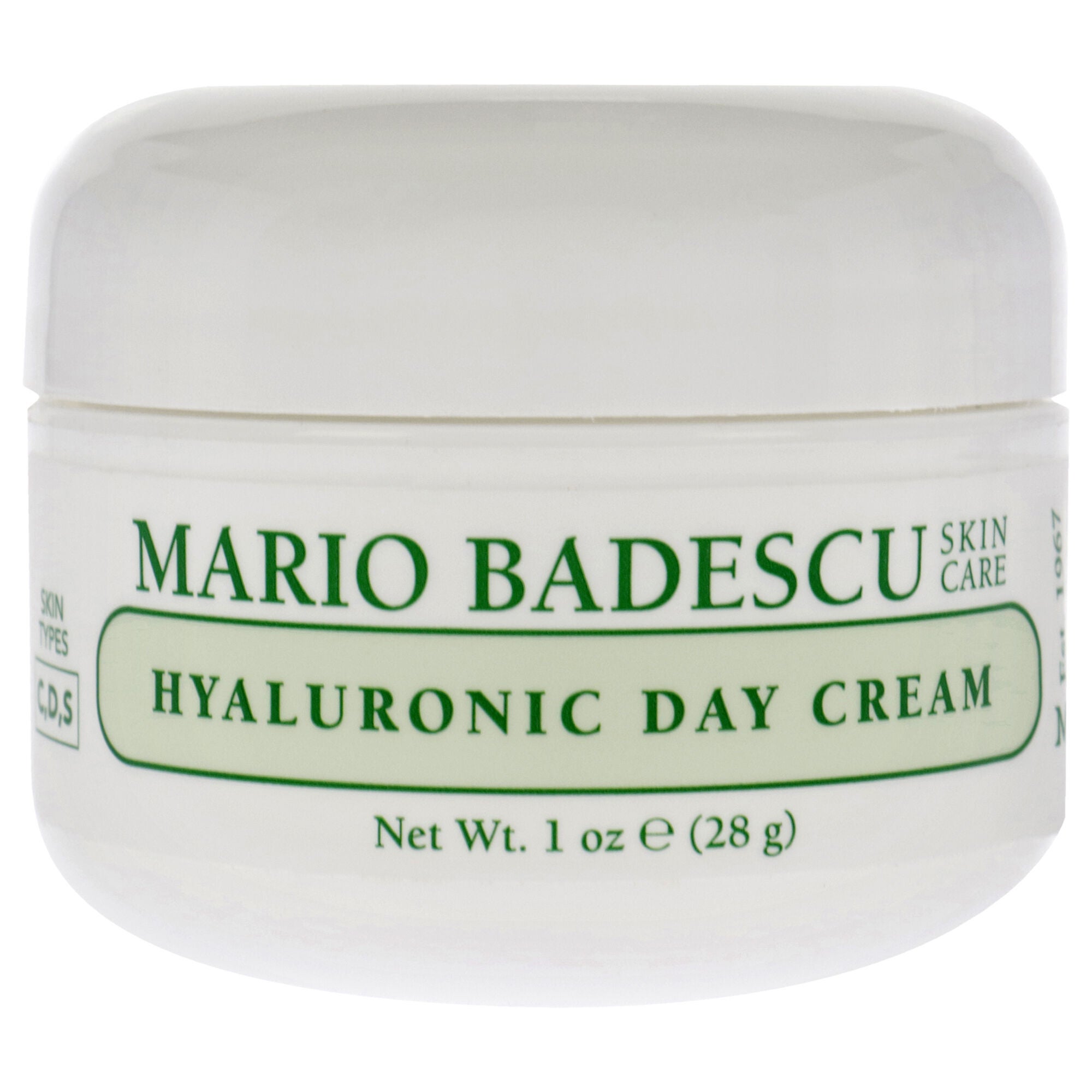 Hyaluronic Day Cream by Mario Badescu for Unisex - 1 oz Cream, See Description, hi-res image number 0