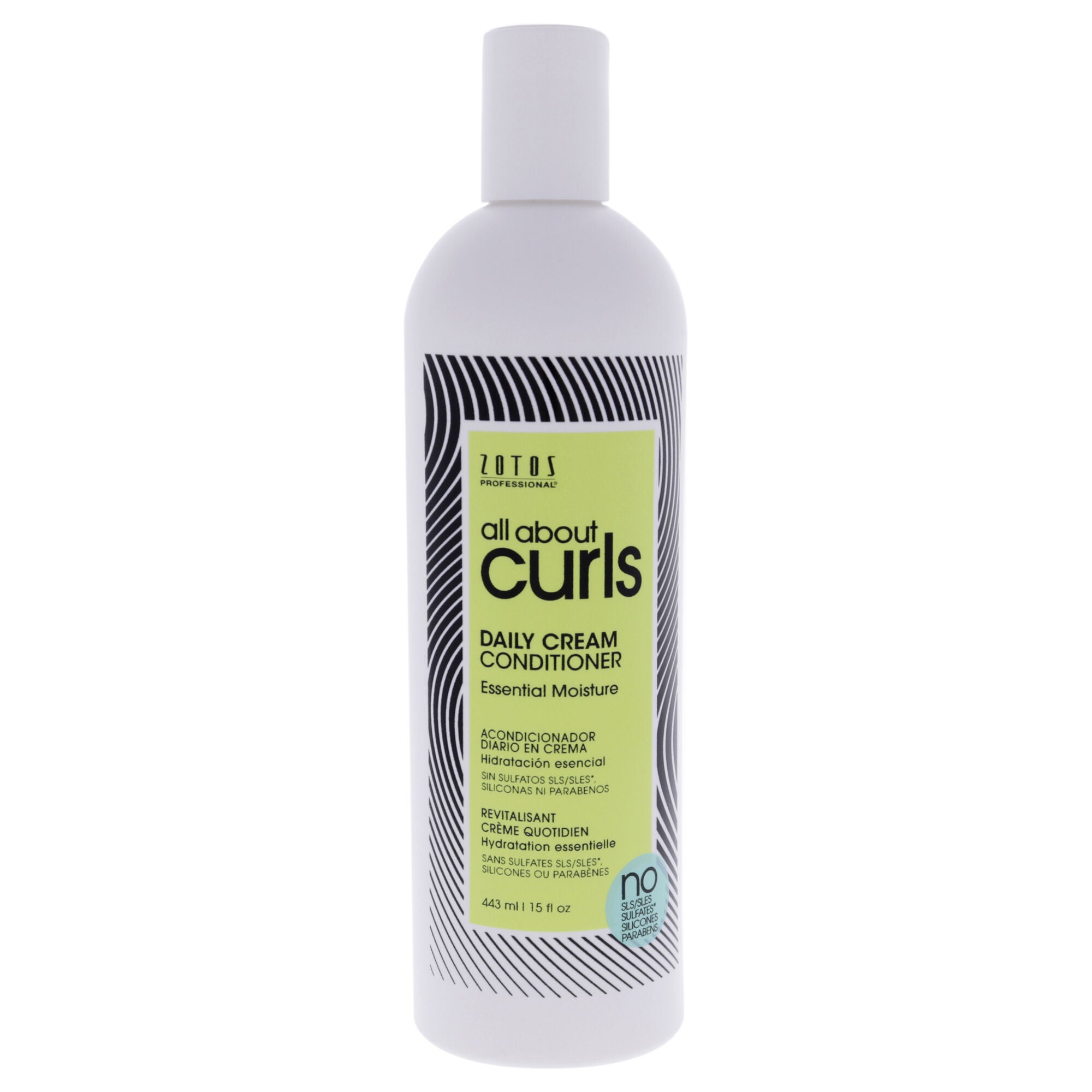 Daily Cream Conditioner by All About Curls for Unisex - 15.0 oz Conditioner, See Description, hi-res image number 0