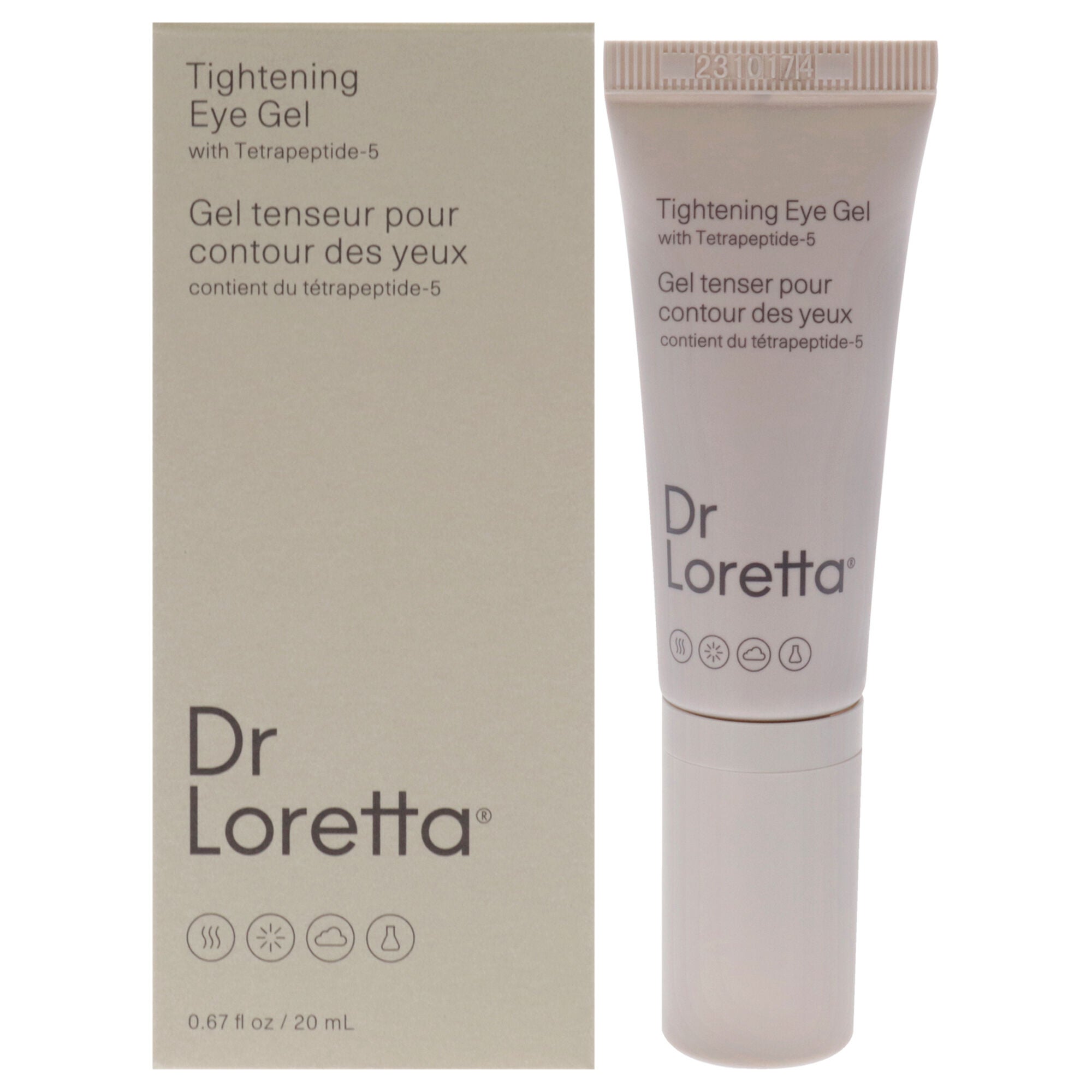Tightening Eye Gel by Dr. Loretta for Unisex 0.67 oz Eye Gel King Size