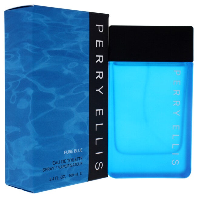 Perry Ellis Pure Blue by Perry Ellis for Men - 3.4 oz EDT Spray, , alternate image number null