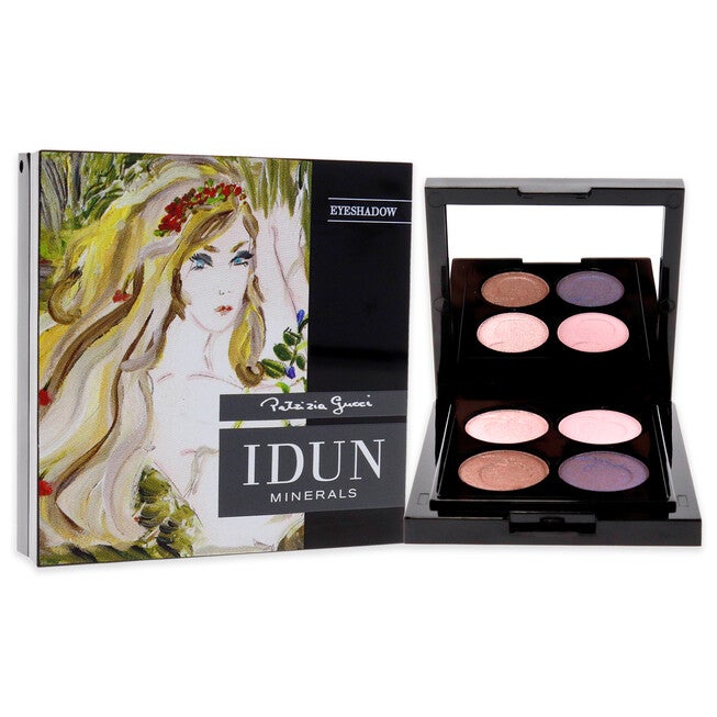 Eyeshadow Palette - 405 Norrlandssyren by Idun Minerals for Women - 4 x 0.03 oz Eye Shadow, See Description, alternate image number null