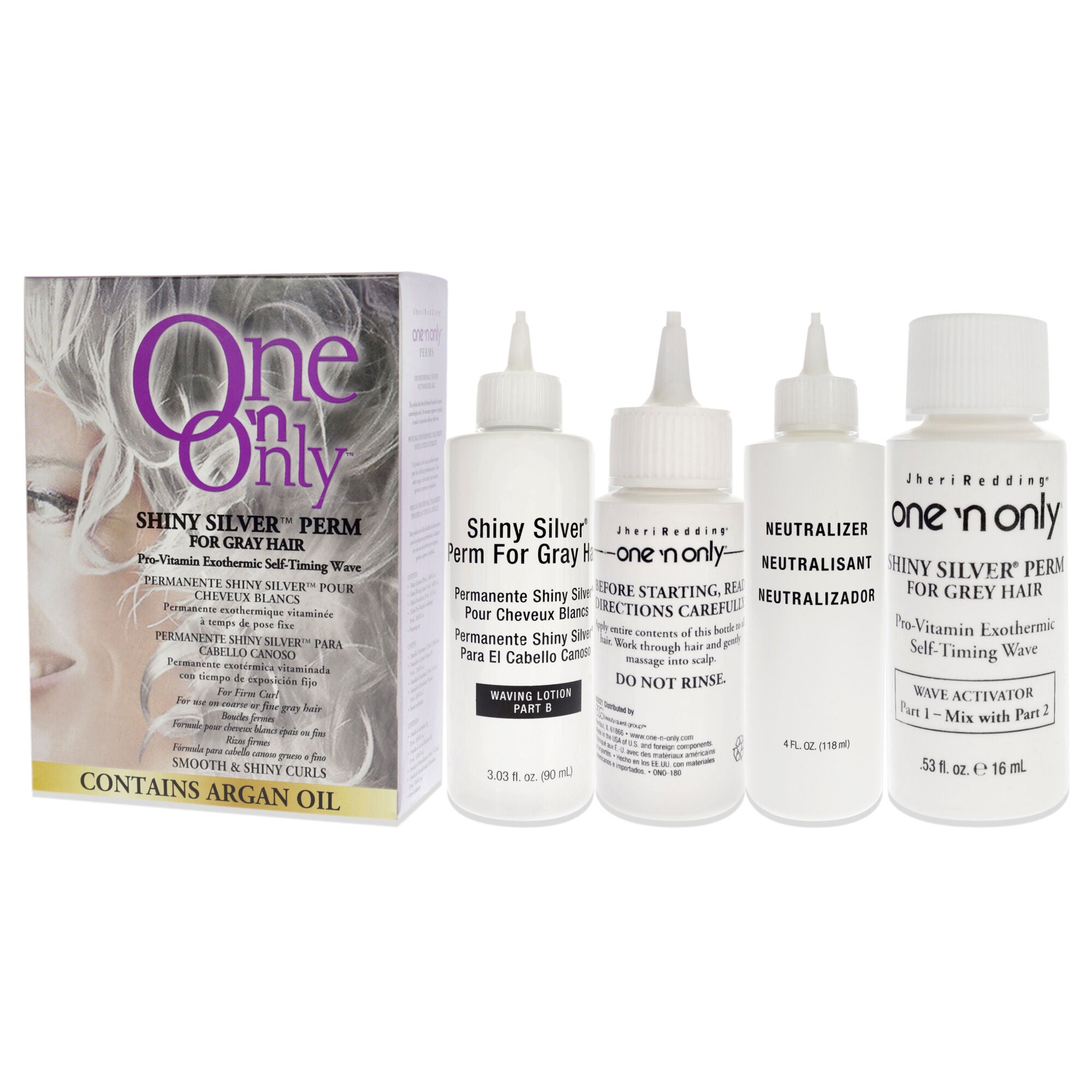 Shiny Silver Perm by One n Only for Unisex - 1 Pc Treatment, , alternate image number 7