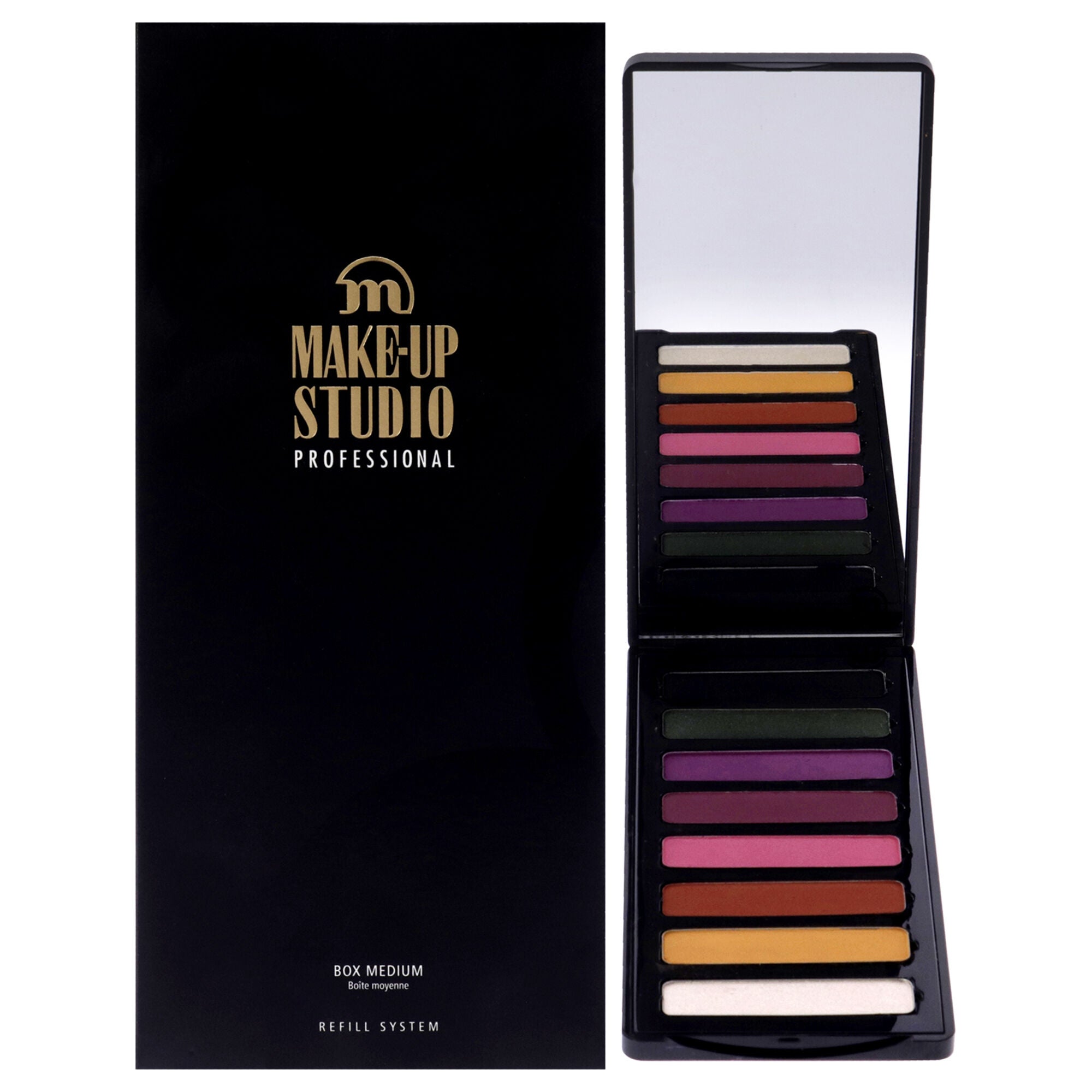 Eyeshadow Wet and Dry Palette - Indian Spices by Make-Up Studio for Women - 0.64 oz Eye Shadow, See Description, hi-res image number 0
