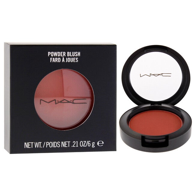 Powder Blush - Burnt Pepper by MAC for Women - 0.21 oz Blush, NA, alternate image number null