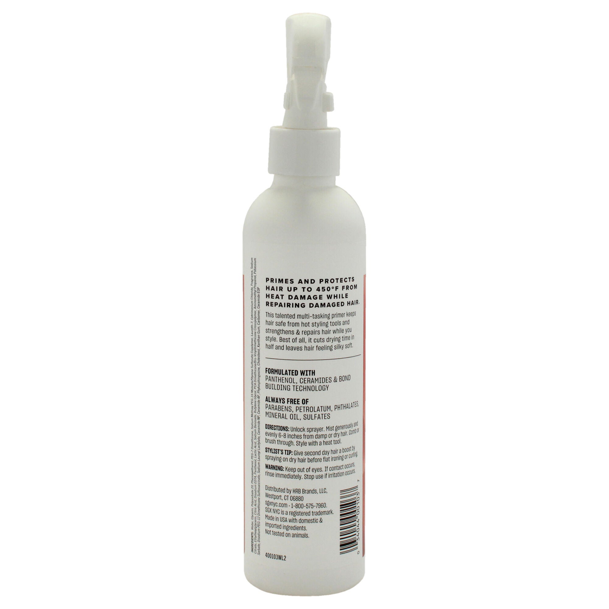 Blaze Heat Protection Primer Spray by SGX NYC for Women - 7.2 oz Treatment, See Description, alternate image number 2