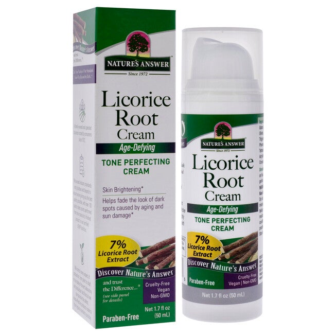 Licorice Root Cream by Natures Answer for Unisex - 1.7 oz Cream, , alternate image number null