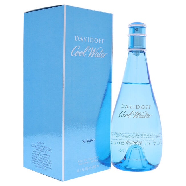 Cool Water by Davidoff for Women - 6.7 oz EDT Spray, , alternate image number null
