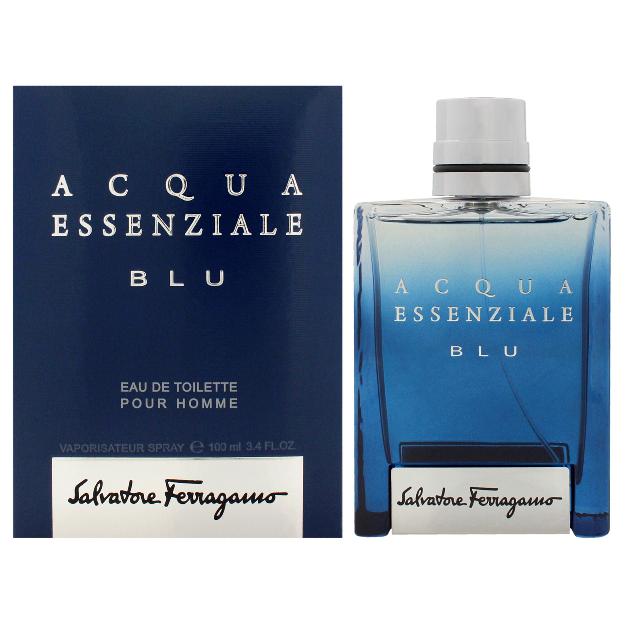 Acqua Essenziale Blu by Salvatore Ferragamo for Men - 3.4 oz EDT Spray, See Description, hi-res image number 0