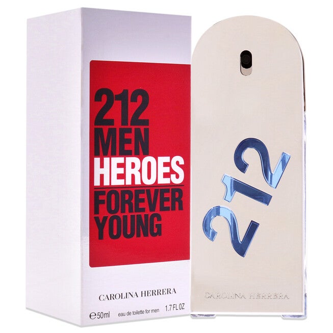 212 Heroes Forever Young by Carolina Herrera for Men - 1.7 oz EDT Spray, NA, alternate image number null