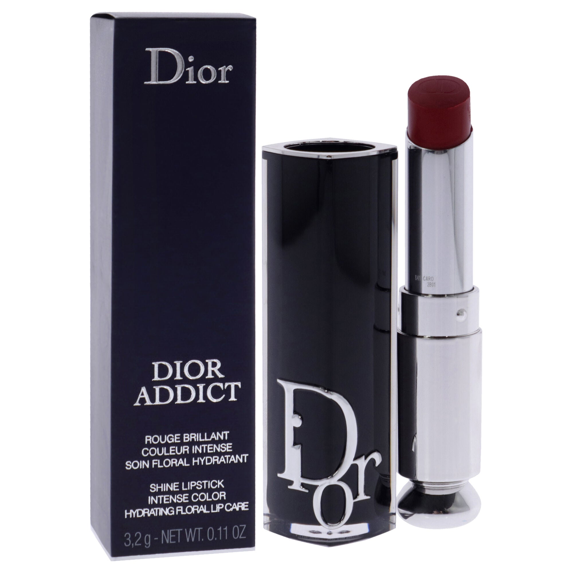 Dior Addict Hydrating Shine Lipstick - 841 Caro by Christian Dior for Women - 0.11 oz Lipstick (Refillable), , alternate image number 7