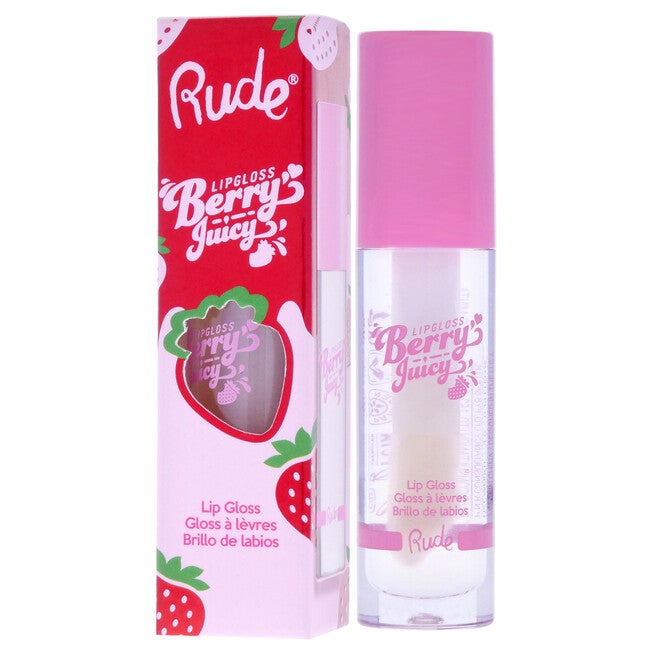 Berry Juicy Lip Gloss - 88401 Pure by Rude Cosmetics for Women - 0.141 oz Lip Gloss, NA, alternate image number null