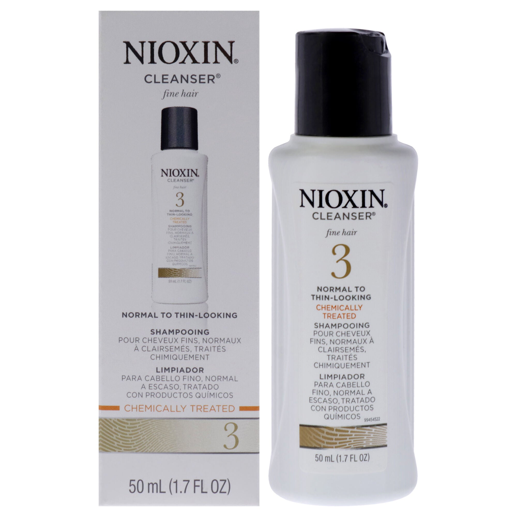 System 3 Cleanser Shampoo by Nioxin for Unisex - 1.7 oz Shampoo, See Description, hi-res image number 0