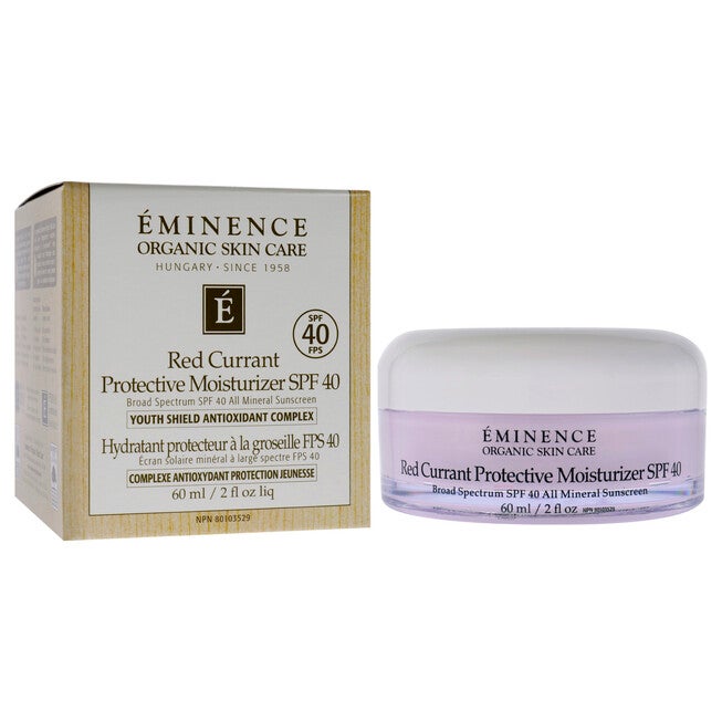 Red Currant Protective Moisturizer SPF 40 by Eminence for Unisex - 2 oz Sunscreen, NA, alternate image number null