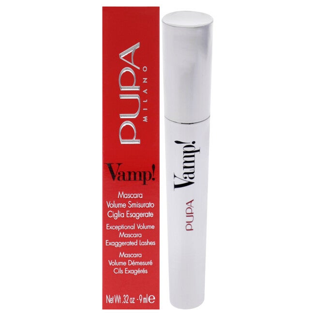 Vamp! Mascara - 100 Extra Black by Pupa Milano for Women - 0.32 oz Mascara, NA, hi-res image number null