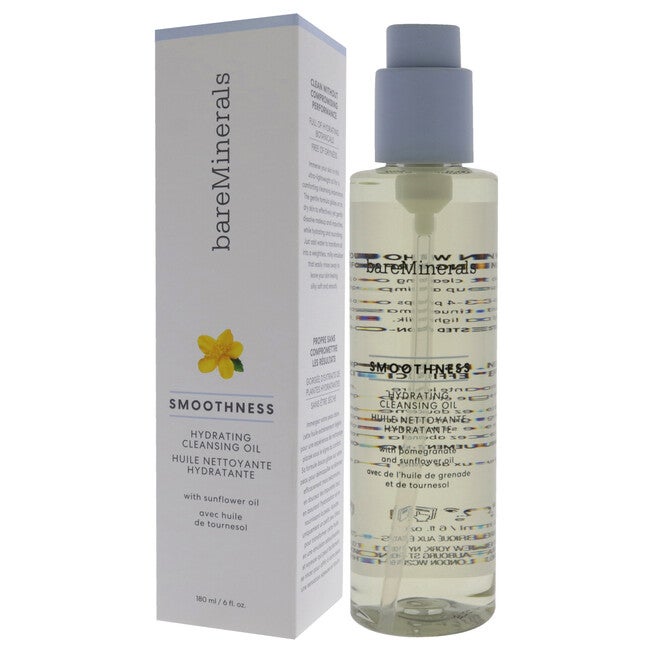 Smoothness Hydrating Cleansing Oil by bareMinerals for Unisex - 6 oz Cleanser, , alternate image number null