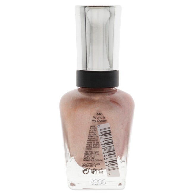 Complete Salon Manicure - 346 World Is My Oyster by Sally Hansen for Women - 0.5 oz Nail Polish, NA, alternate image number null