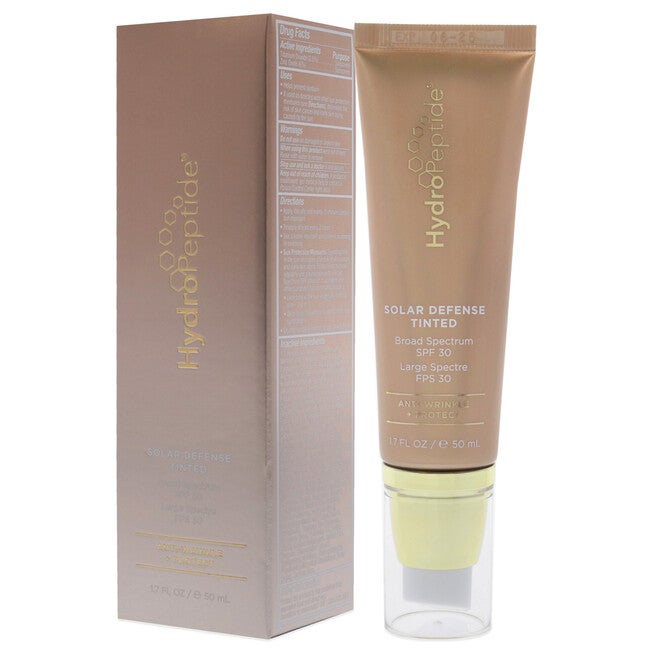 Solar Defense Tinted SPF 30 by Hydropeptide for Unisex - 1.7 oz Sunscreen, , alternate image number null