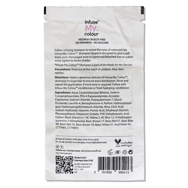 Quartz Shampoo by Infuse My Colour for Unisex - 15 ml Shampoo, NA, alternate image number null
