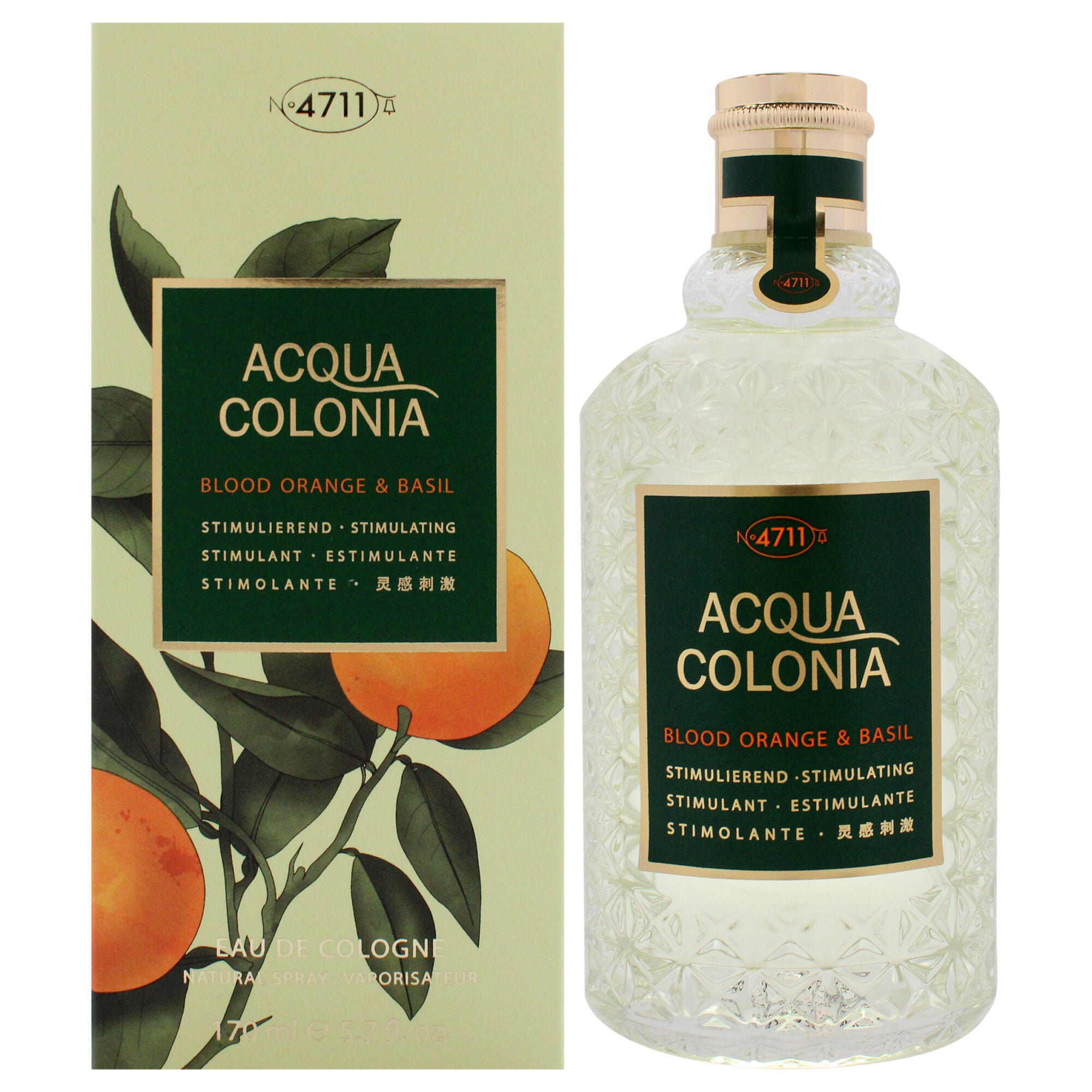 4711 Acqua Colonia - Blood Orange and Basil by Muelhens for Women - 5.7 oz EDC Spray, See Description, hi-res image number 0