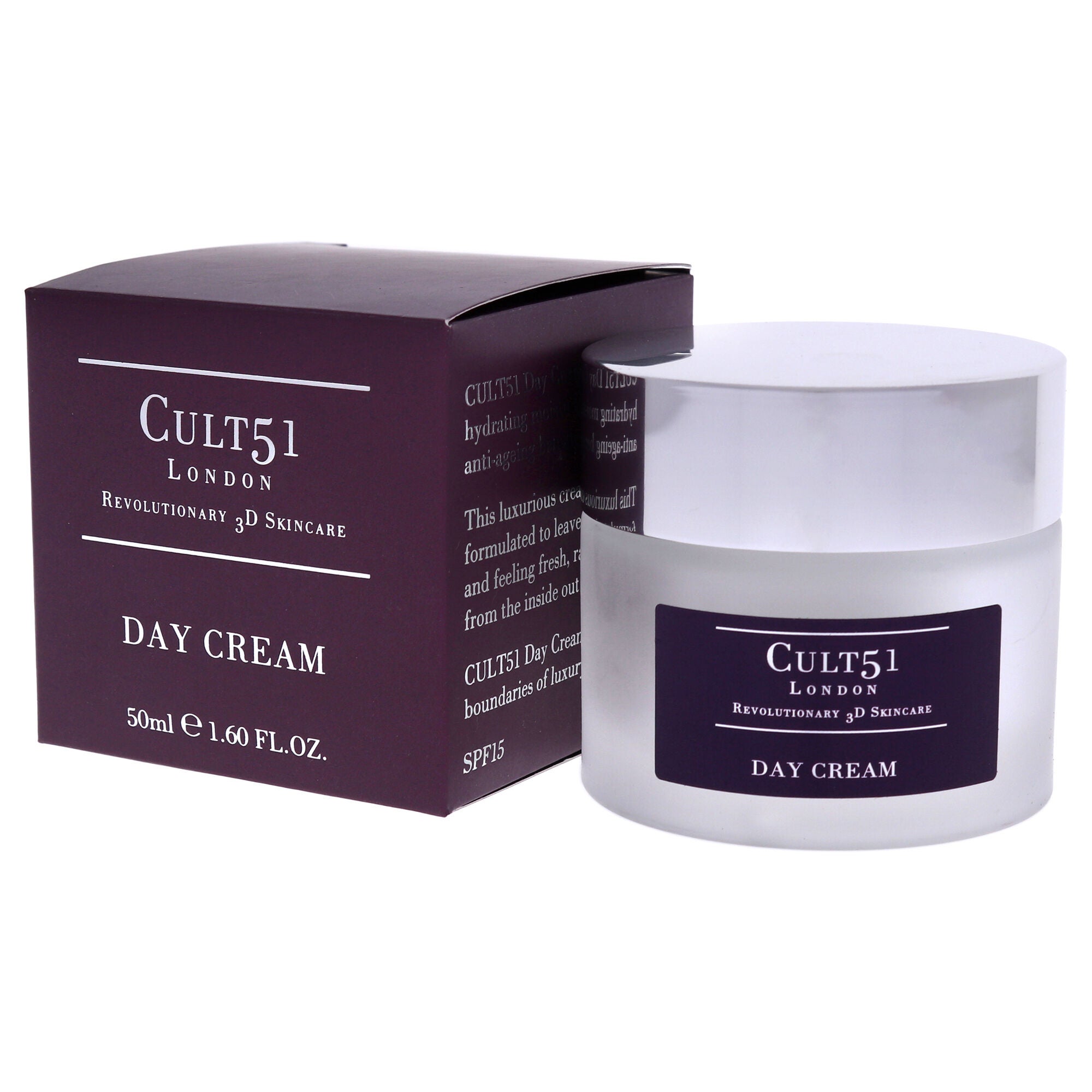Day Cream by Cult51 for Women - 1.60 oz Cream, White, alternate image number 2