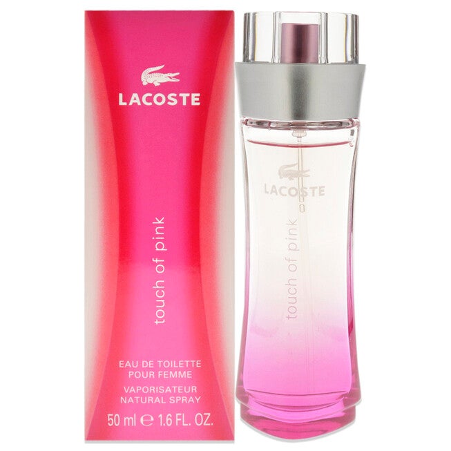 Touch of Pink by Lacoste for Women - 1.6 oz EDT Spray, NA, hi-res image number null
