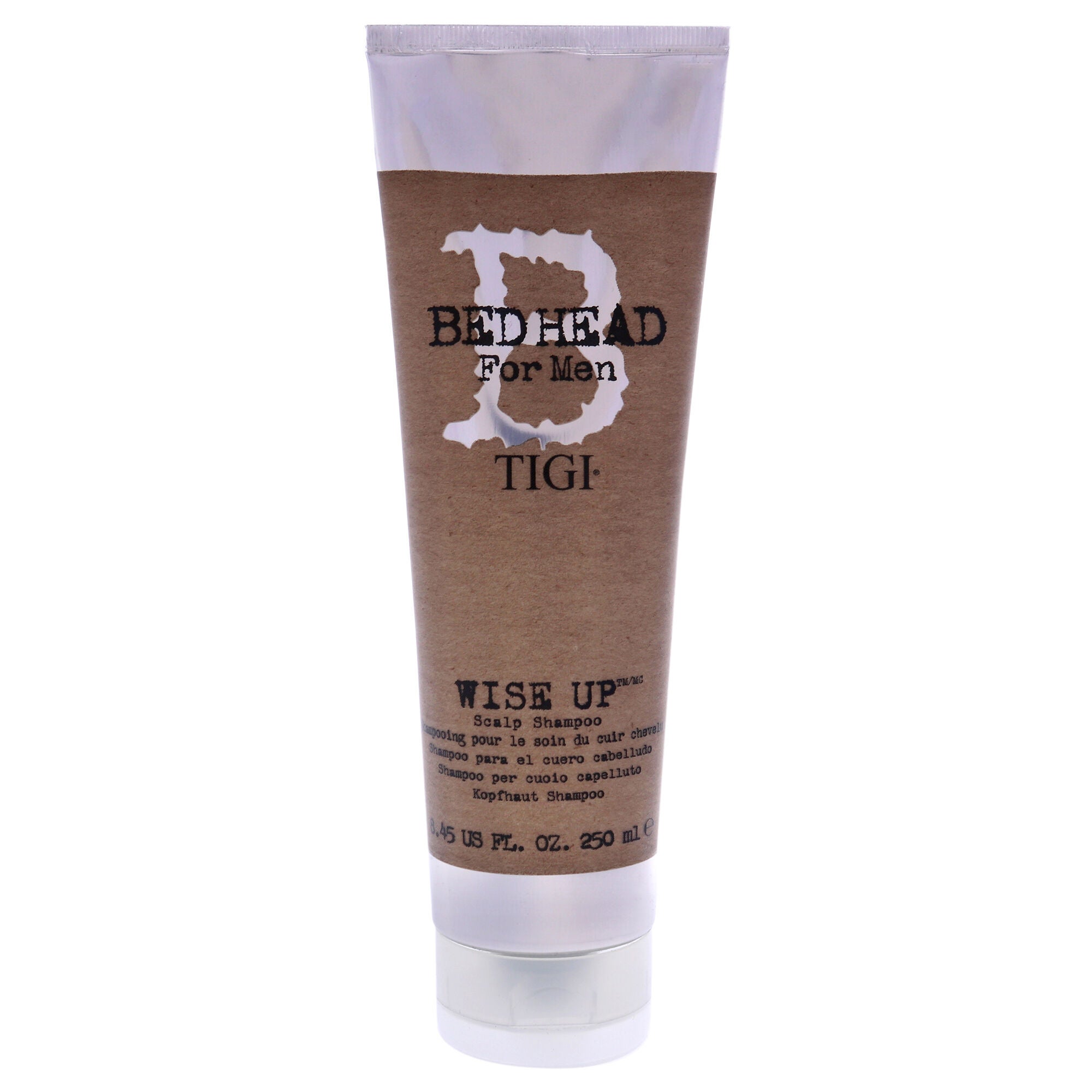 Bed Head for Men Wise Up Scalp Shampoo by TIGI for Men - 8.45 oz Shampoo, See Description, hi-res image number 0