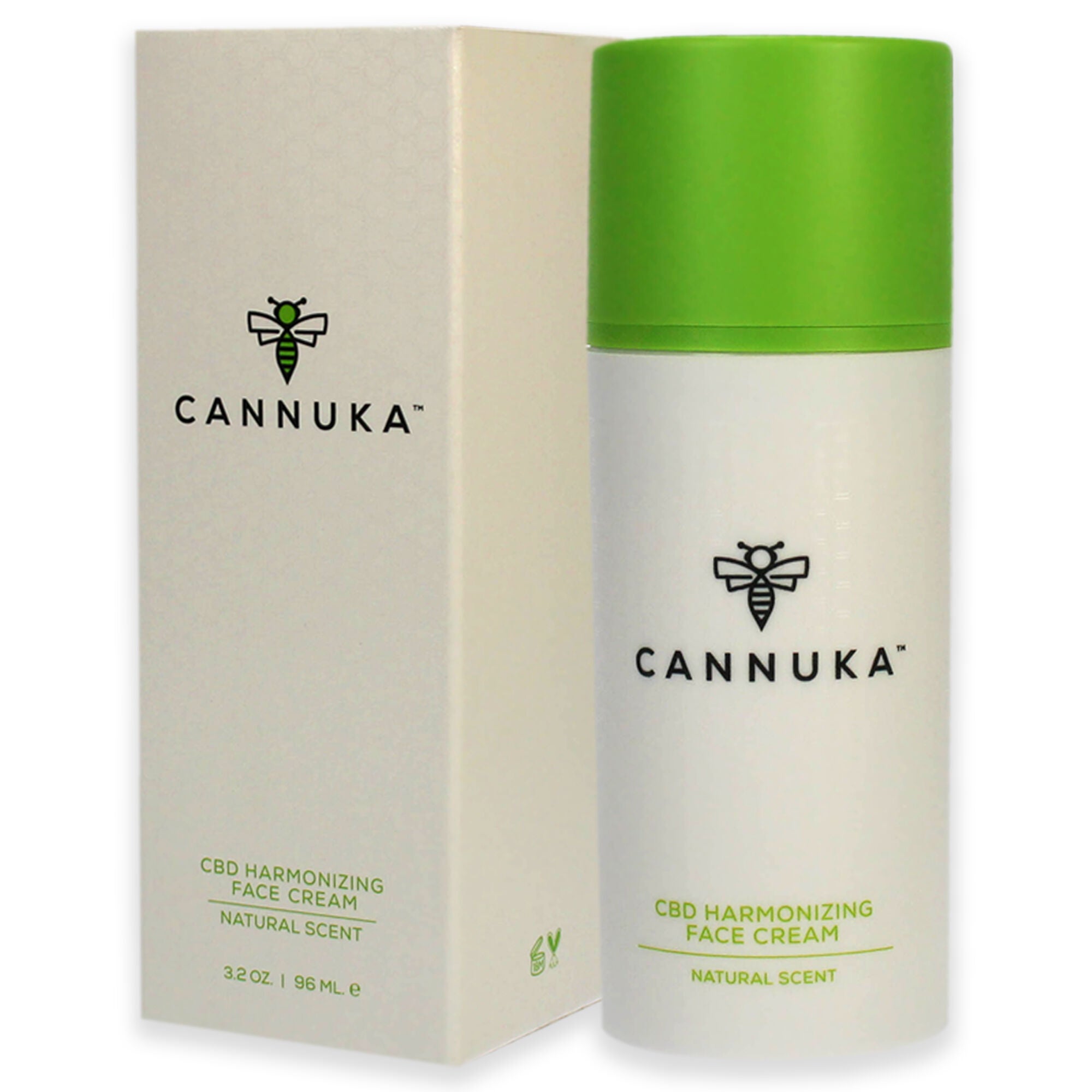 CBD Harmonizing Face Cream - Natural Scent by Cannuka for Unisex - 3.2 oz Cream, See Description, alternate image number 3