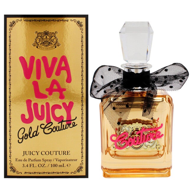 Viva La Juicy Gold Couture by Juicy Couture for Women - 3.4 oz EDP Spray, NA, hi-res image number null