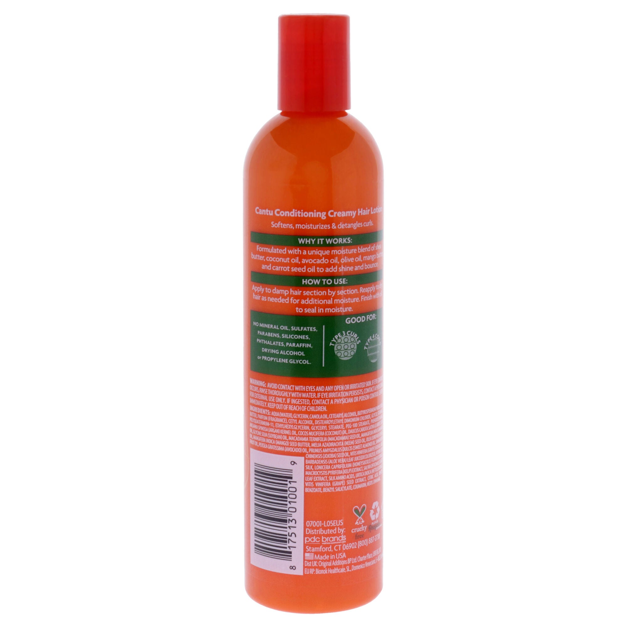 Shea Butter Conditioning Creamy Hair Lotion by Cantu for Unisex - 12 oz Lotion, See Description, alternate image number 1
