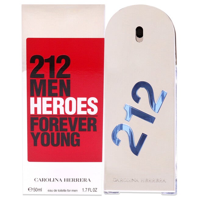212 Heroes Forever Young by Carolina Herrera for Men - 1.7 oz EDT Spray, NA, hi-res image number null