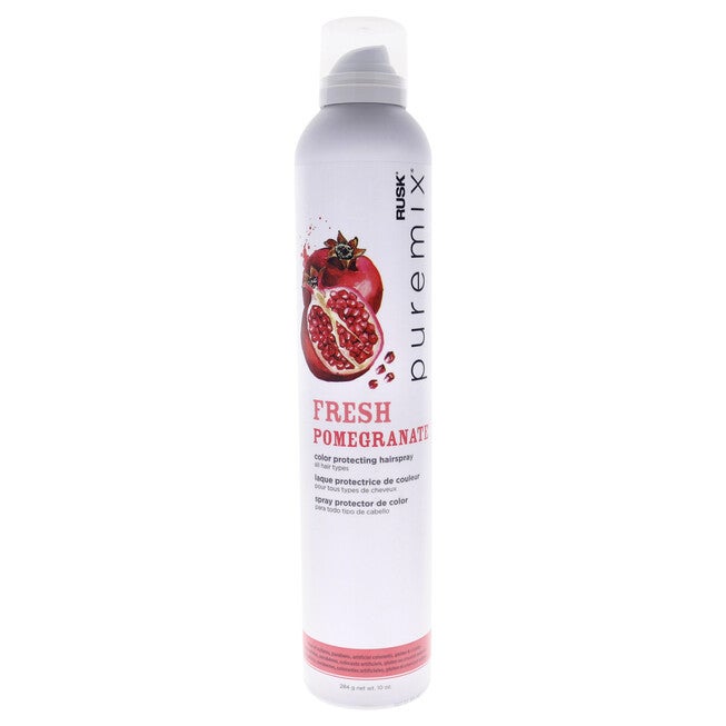 Puremix Fresh Pomegranate Color Protecting Hairspray by Rusk for Unisex - 10 oz Hair Spray, NA, hi-res image number null