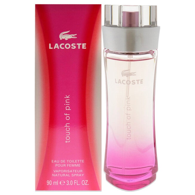 Touch of Pink by Lacoste for Women - 3 oz EDT Spray, NA, hi-res image number null