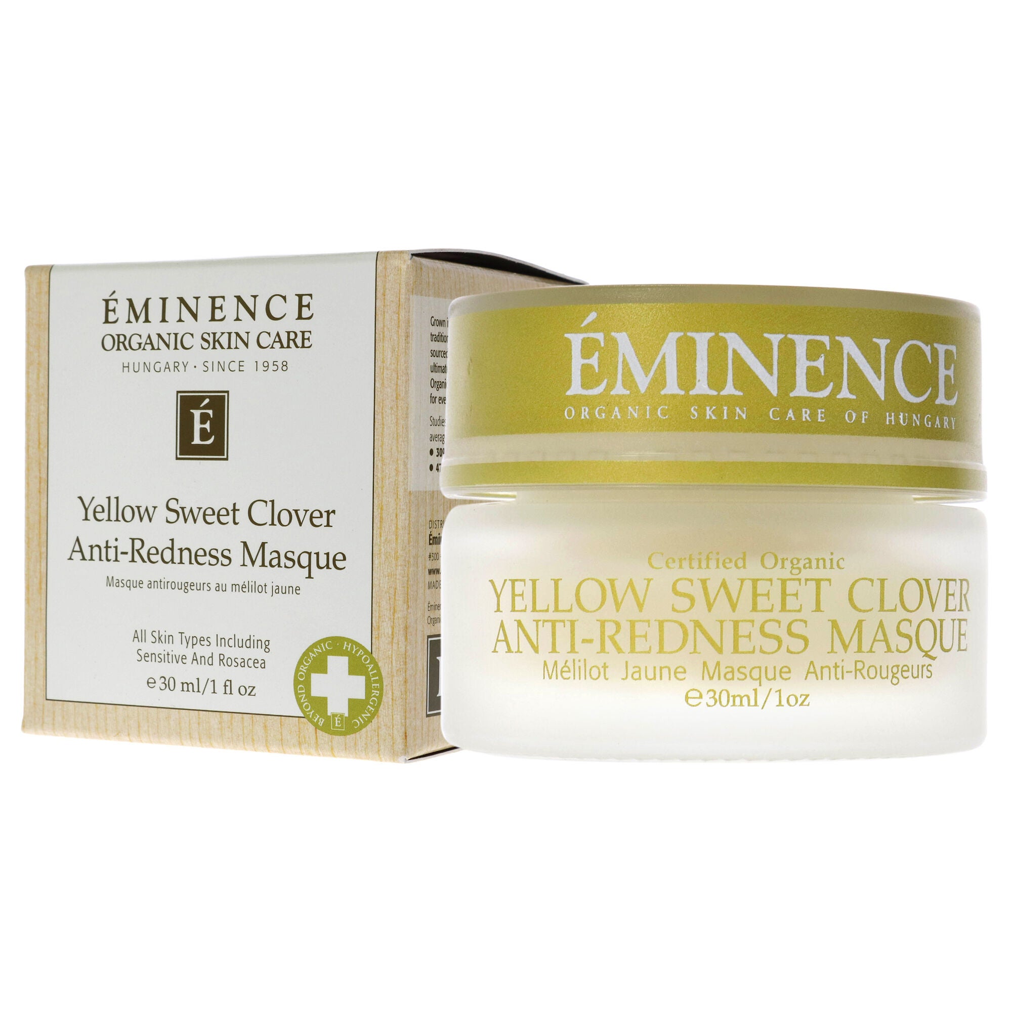 Yellow Sweet Clover Anti-Redness Masque by Eminence for Unisex - 1 oz Mask, , alternate image number 8