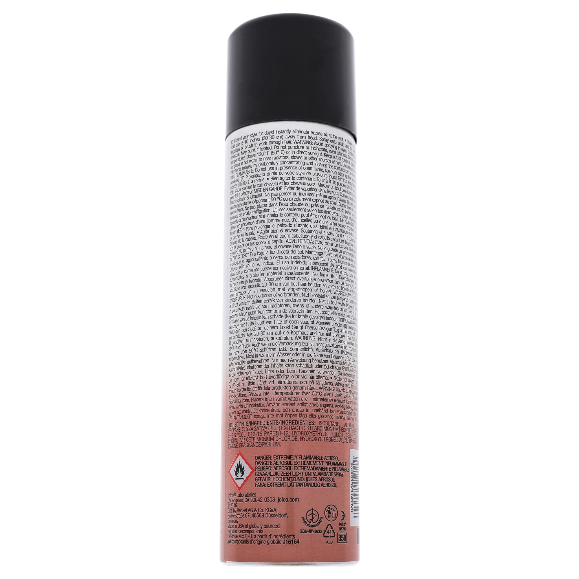 Weekend Hair Dry Shampoo by Joico for Unisex - 5.5 oz Dry Shampoo, See Description, alternate image number 1