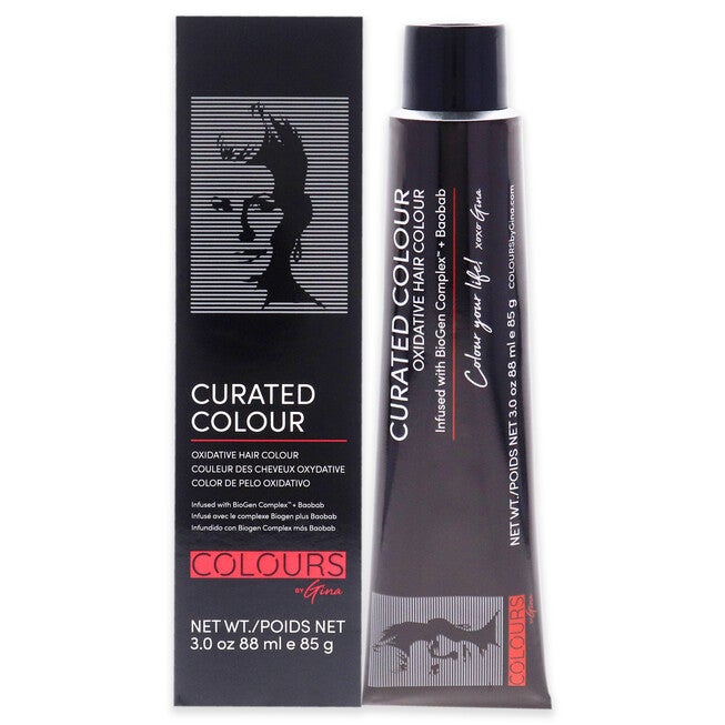 Curated Colour - 6.11-6BB Dark Cool Blonde by Colours By Gina for Unisex - 3 oz Hair Color, See Description, hi-res image number 0