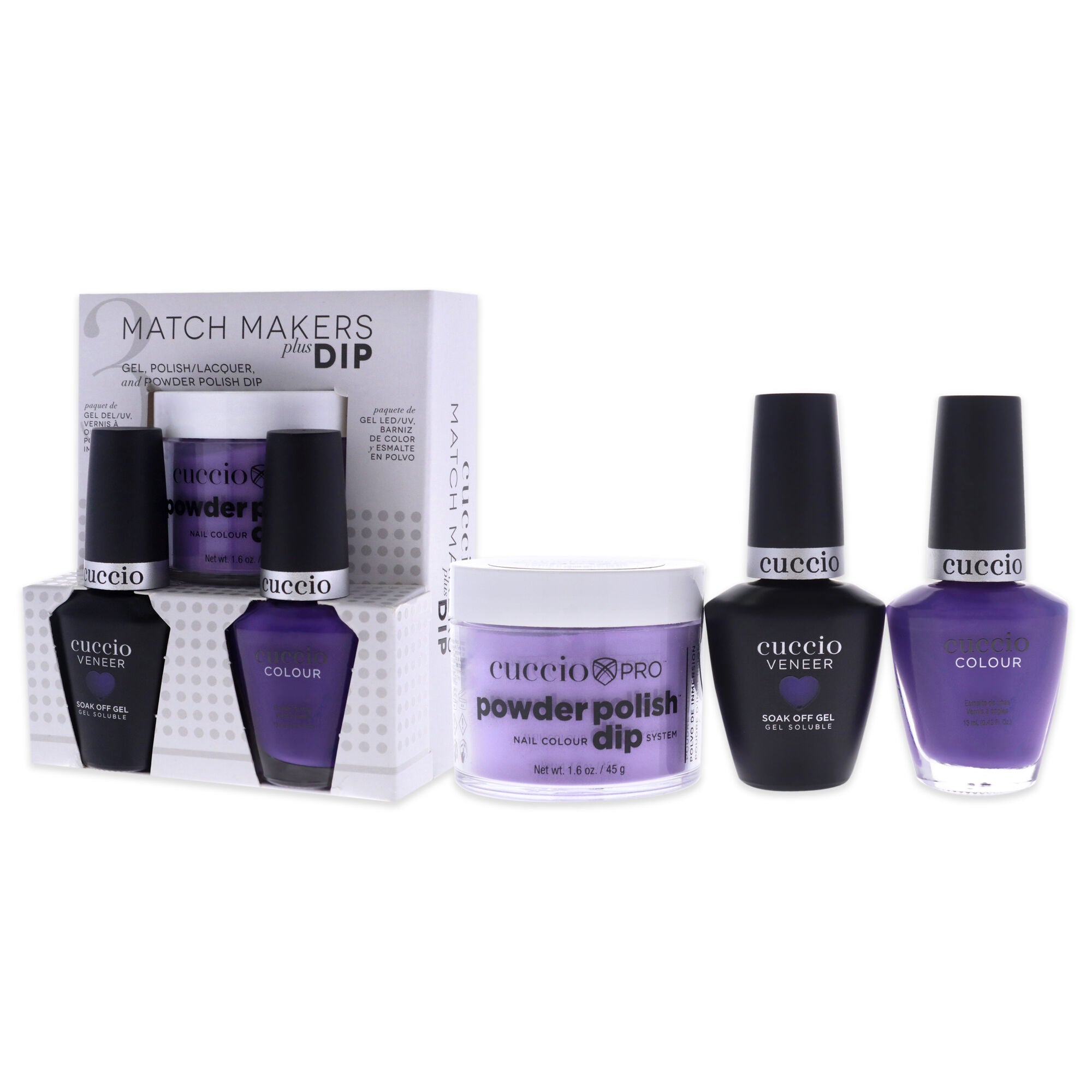 Match Makers Plus Dip - Water You Doing by Cuccio Colour for Women - 3 Pc, See Description, alternate image number 3