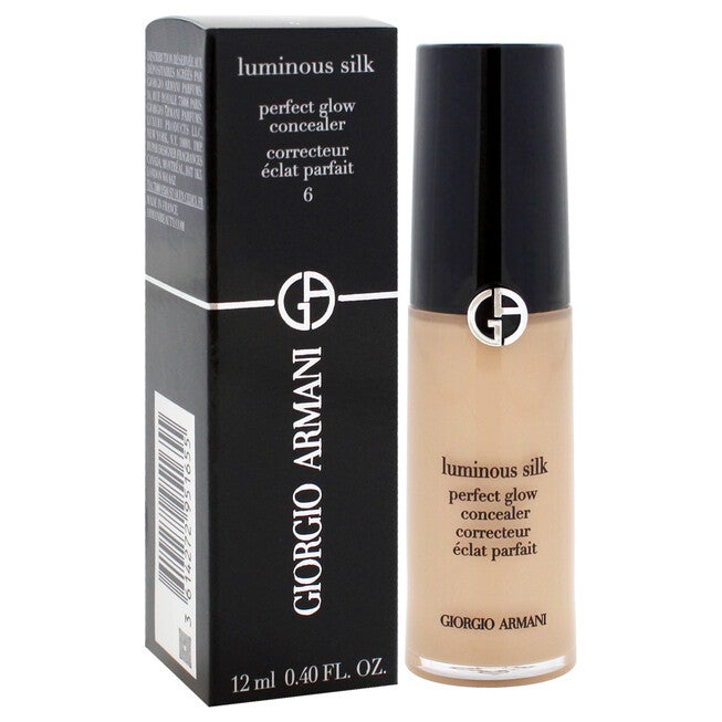 Luminous Silk Concealer - 6 Medium Olive by Giorgio Armani for Women - 0.40 oz Concealer, NA, alternate image number null