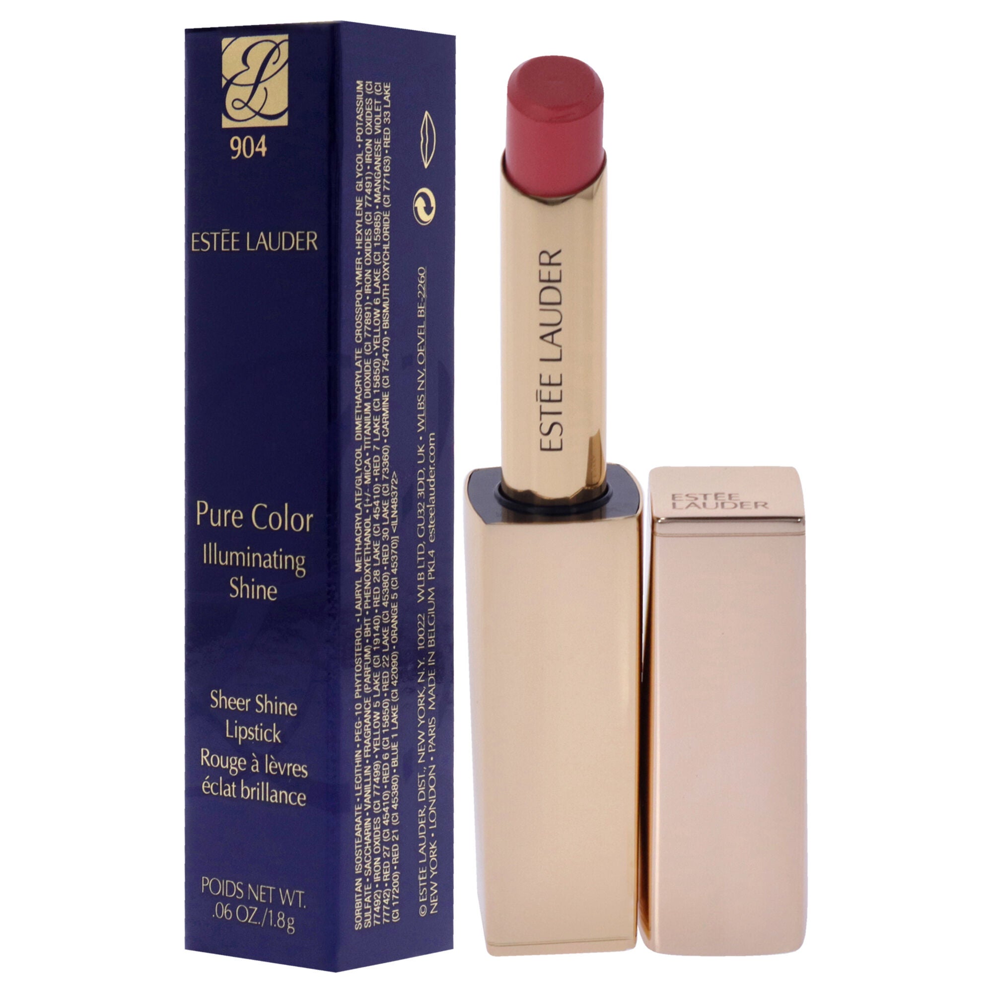 Pure Color Illuminating Shine Lipstick - 904 Dreamlike by Estee Lauder for Women - 0.06 oz Lipstick, See Description, alternate image number 3