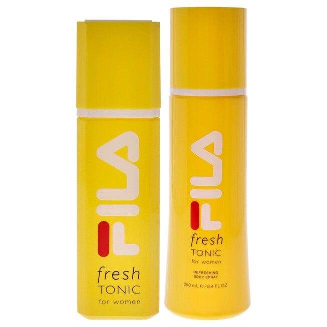 Fila Fresh Yellow by Fila for Women - 2 Pc Gift Set 3.4oz EDP Spray, 8.4oz Body Spray, , alternate image number null